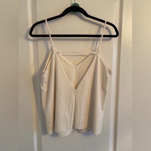 H&M Faux Leather Tank Top - size 8 - Picture 2 of 4